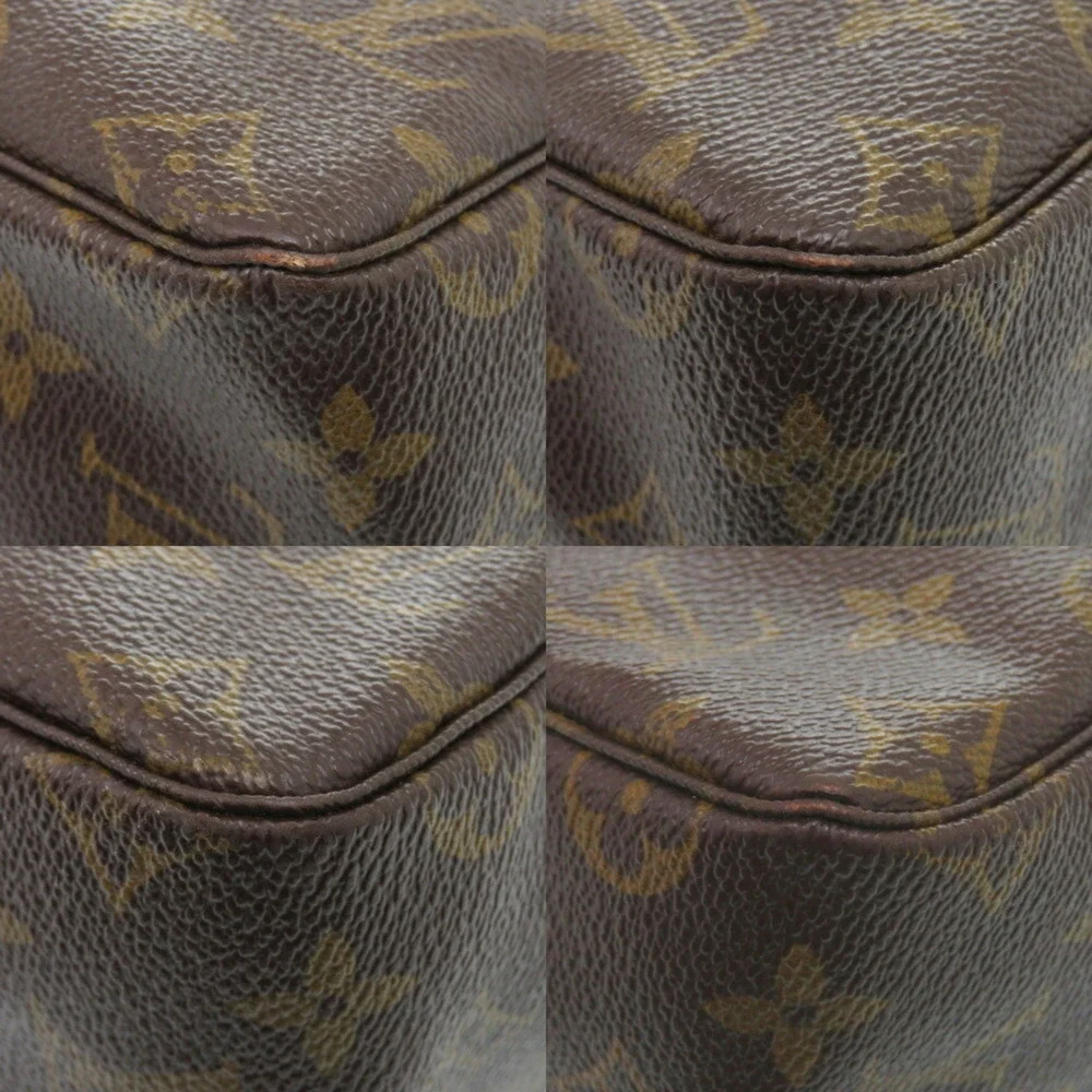 LOUIS VUITTON Brown Monogram Pouch